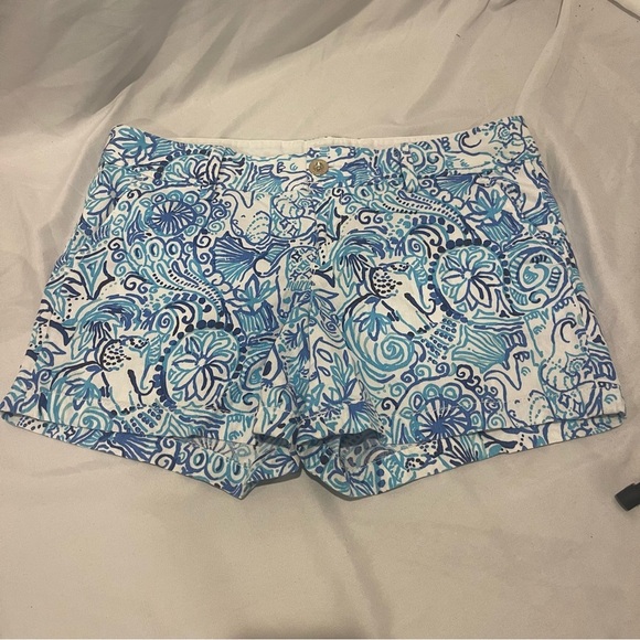 LILLY PULITZER The Walsh Short Size 10  Hippy Happy Shake - Picture 4 of 13